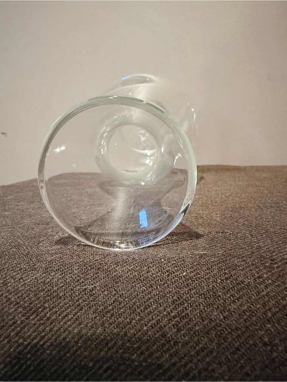 Final Touch Clear Glass Aerator Carafe